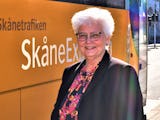Carina Zachau (M), ordförande i kollektivtrafiknämnden Region Skåne.