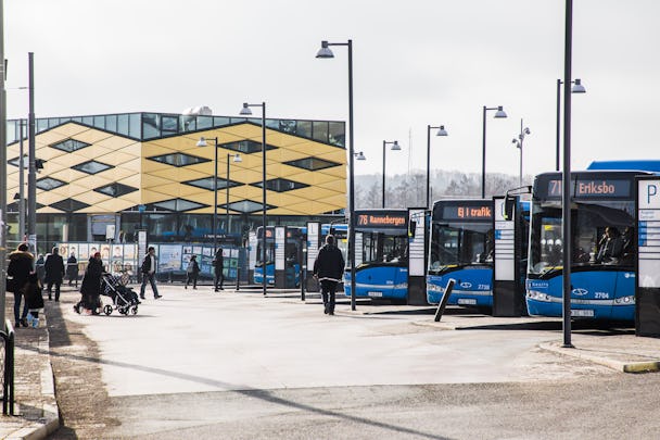 Bussar i Göteborg.