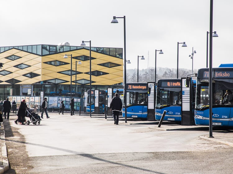 Bussar i Göteborg.