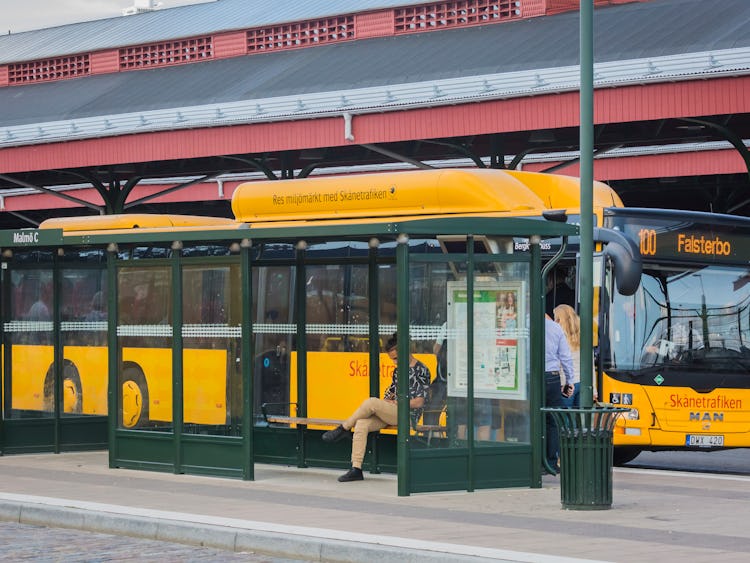 Buss i Malmö.