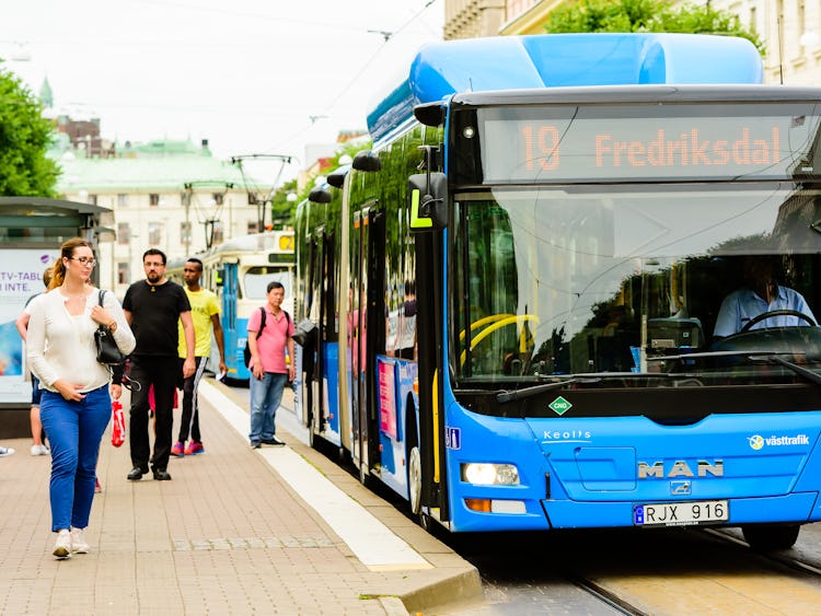 Buss i Göteborg.