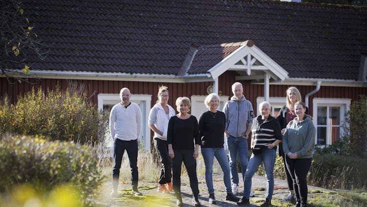 Mikael Thörsfeldt, Kristina Eriksson, Ann Schröder, Marianne Bjerke, Conny Henriksson, Annica Jern, Sarah Olsson och Maria Lövgren.