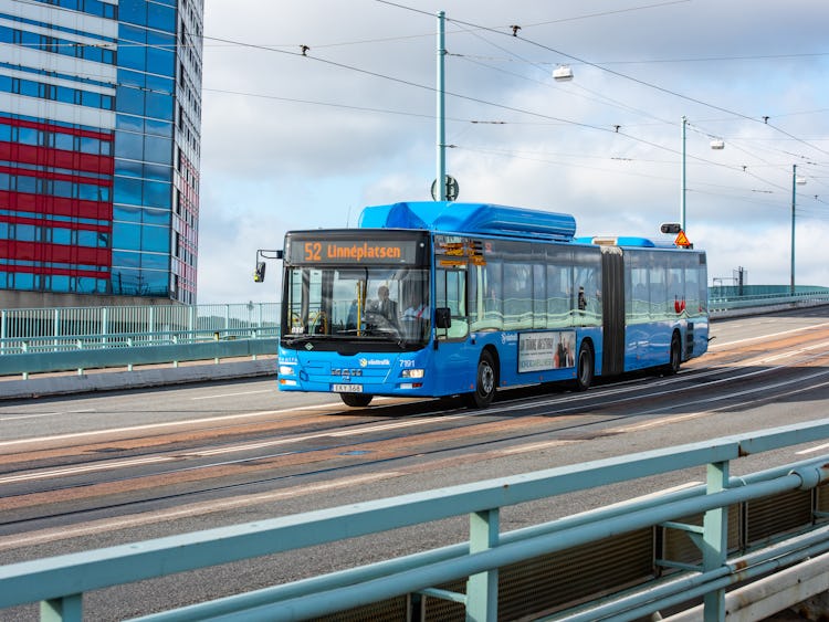 Buss i Göteborg (genrebild).