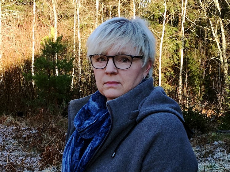 Pia Jelkeståhl, vårdbiträde i Trollhättan.