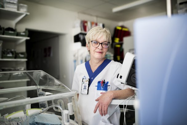Carina Axelsson, barnsköterska.