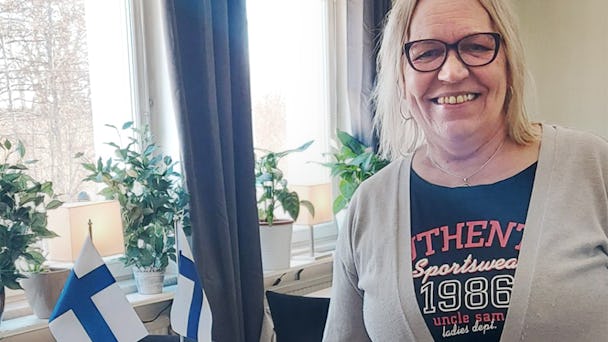Sari Laksola Löfgren, undersköterska i Hofors.