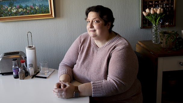 Maria Lindsjö skulle vilja ta medicin mot fetma men har inte råd.
