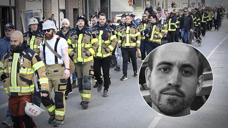 Brandmannen Niklas Borgström vill fortsätta kunna jobba dygnspass.