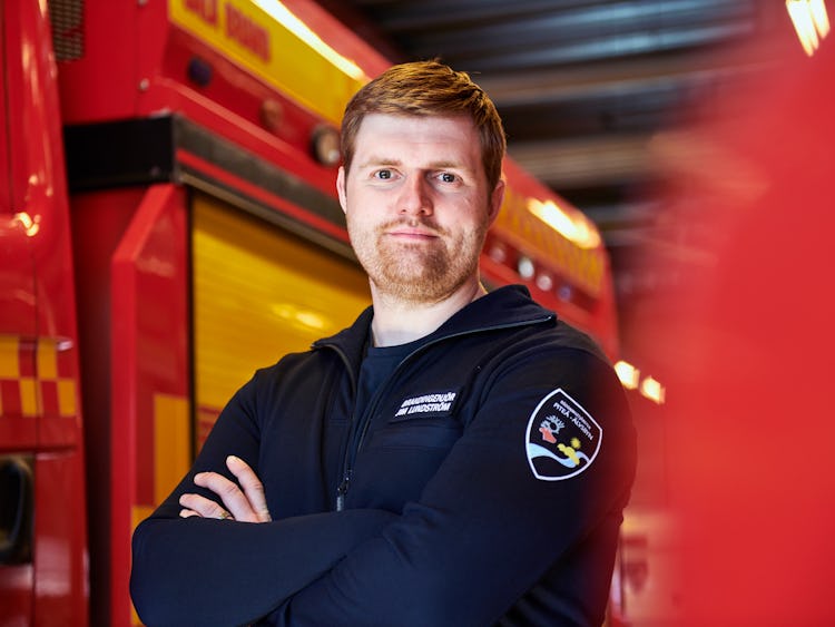 Jim Lundström, räddningschef vid Piteå och Älvsby kommun.