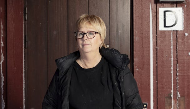 Undersköterskan Monika Henriksson i Kalix.