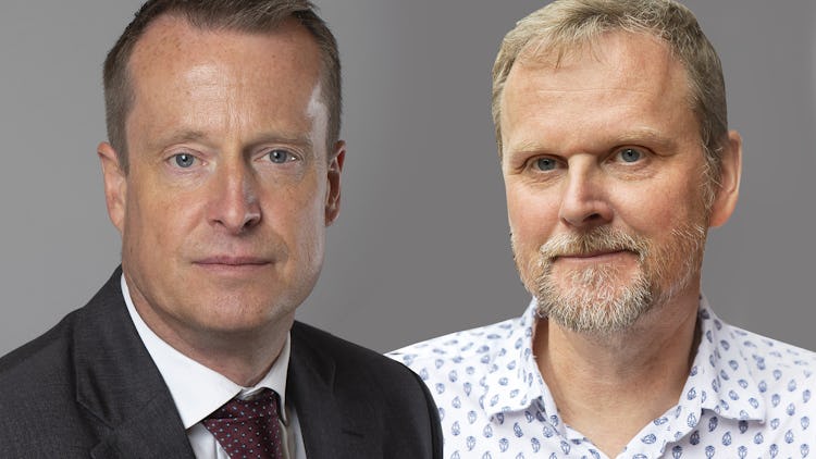 Anders Ygeman och Urban Pettersson.