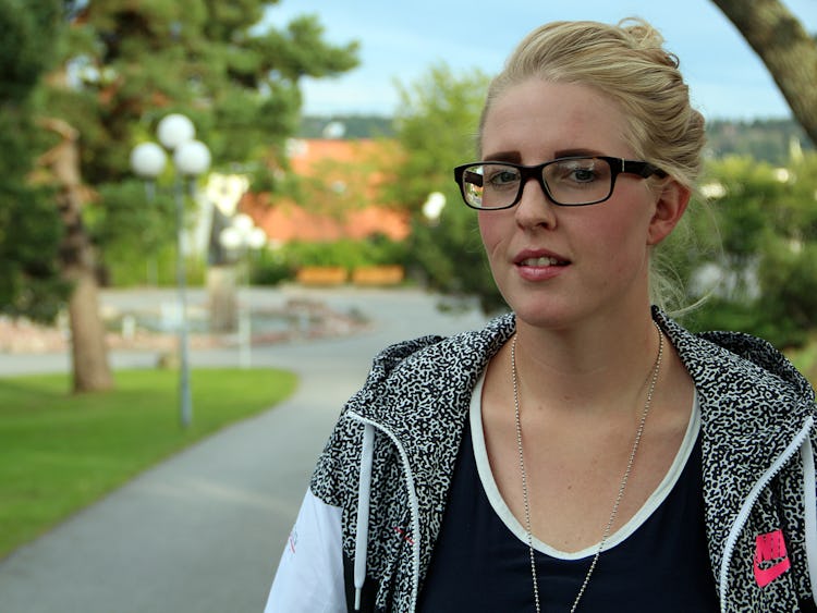 Emmelie Svensson, Årets Nordsjölärling. Foto: Helena Forsberg