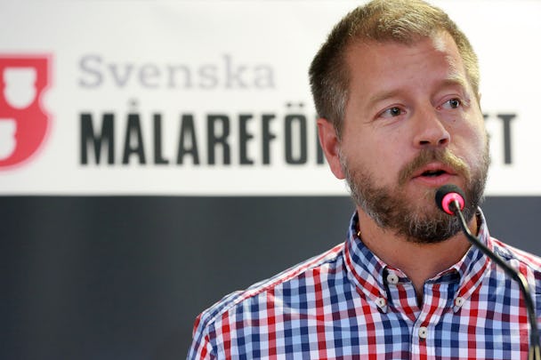 Målarnas förhandlingschef Peter Sjöstrand. Foto: Tomas Nyberg