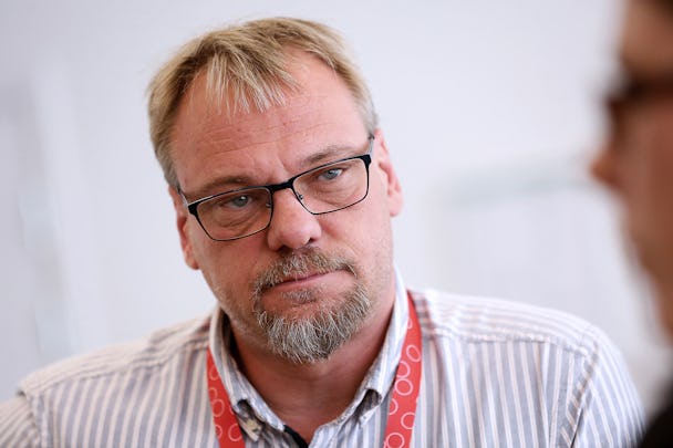 Jan-Olof Gustavsson, Målarnas vice ordförande, säger att de tar beslut på sitt nästa förbundsstyrelsemöte om de ska vara kvar eller lämna Nordea. Foto: Tomas Nyberg