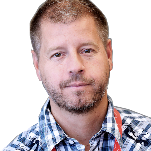 Porträtt på Peter Sjöstrand