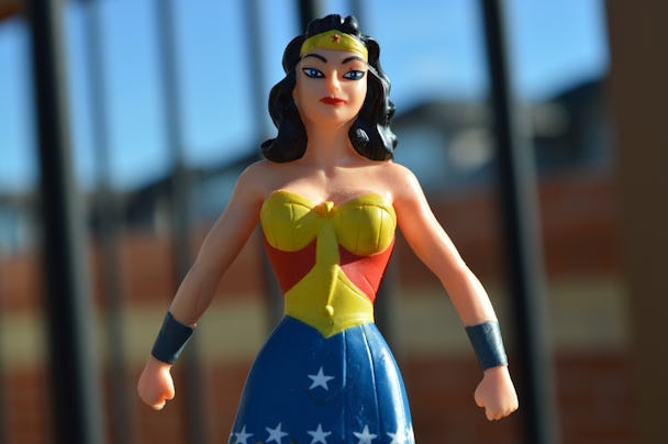 En Wonderwoman-leksak