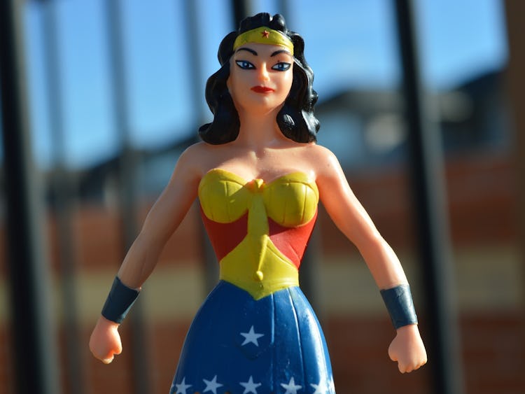 En Wonderwoman-leksak
